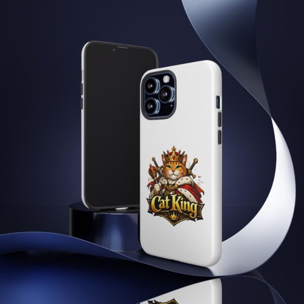 3744747021784601378_2048.jpeg Cat King Phone Case — Regal Cat Protective Cover ("Cat King" Design)