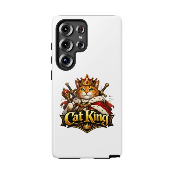 3831313318551833684_2048.jpeg Cat King Phone Case — Regal Cat Protective Cover ("Cat King" Design)
