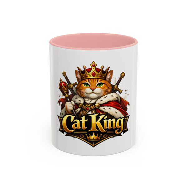 3954848916649942185_2048.jpeg Cat King Coffee Mug – Royal Cat Graphic Accent Mug (11/15oz)