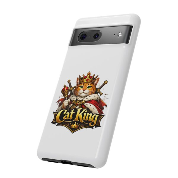 3982563045571187762_2048.jpeg Cat King Phone Case — Regal Cat Protective Cover ("Cat King" Design)