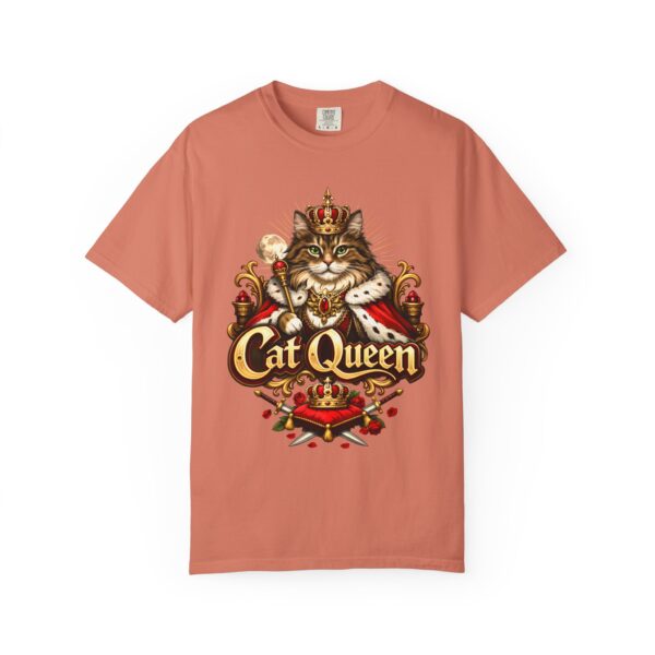 441768904842536247_2048.jpeg Cat Queen T-Shirt — Regal Cat Crown Graphic Tee for Cat Lovers