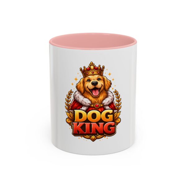 4638916550527614486_2048.jpeg Dog King Coffee Mug — Crowned Golden Retriever Design (11/15 oz)