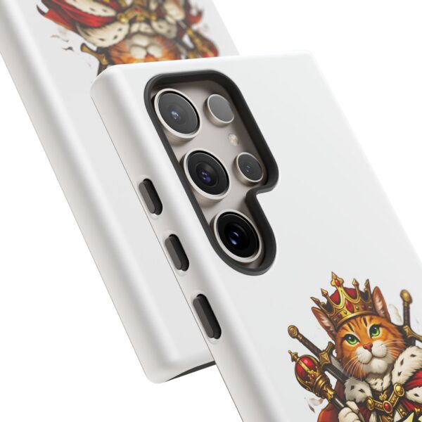 4779383257067805365_2048.jpeg Cat King Phone Case — Regal Cat Protective Cover ("Cat King" Design)