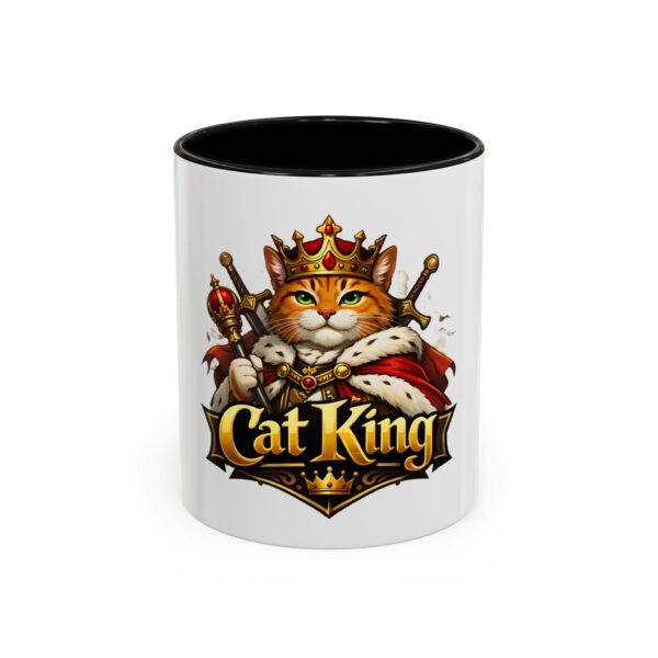 5221833151201354148_2048.jpeg Cat King Coffee Mug – Royal Cat Graphic Accent Mug (11/15oz)