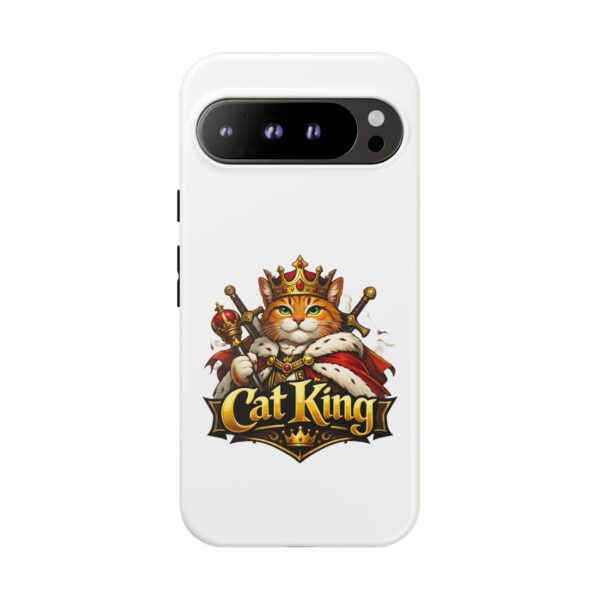 5244405893617723250_2048.jpeg Cat King Phone Case — Regal Cat Protective Cover ("Cat King" Design)