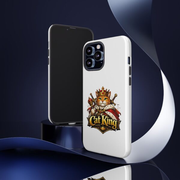 5412530038761370797_2048.jpeg Cat King Phone Case — Regal Cat Protective Cover ("Cat King" Design)
