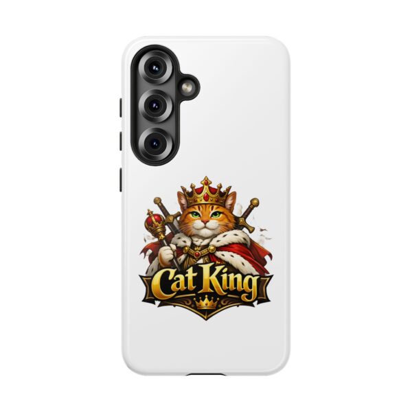 5923294349572774129_2048.jpeg Cat King Phone Case — Regal Cat Protective Cover ("Cat King" Design)