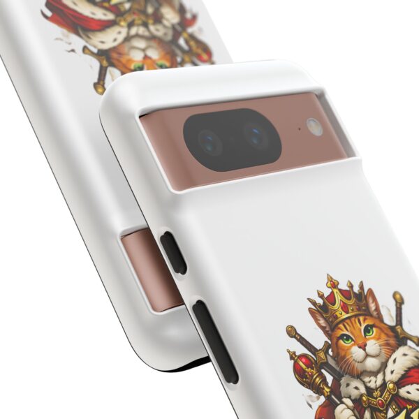 6406643754642903075_2048.jpeg Cat King Phone Case — Regal Cat Protective Cover ("Cat King" Design)
