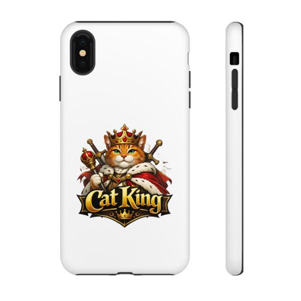 6424588979032917354_2048.jpeg Cat King Phone Case — Regal Cat Protective Cover ("Cat King" Design)