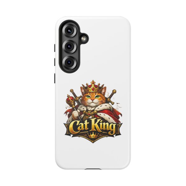6883184011902681696_2048.jpeg Cat King Phone Case — Regal Cat Protective Cover ("Cat King" Design)