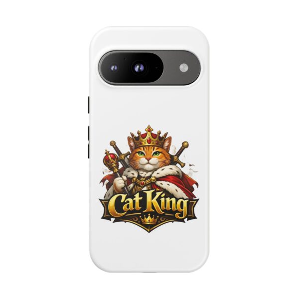 7174370617219885643_2048.jpeg Cat King Phone Case — Regal Cat Protective Cover ("Cat King" Design)
