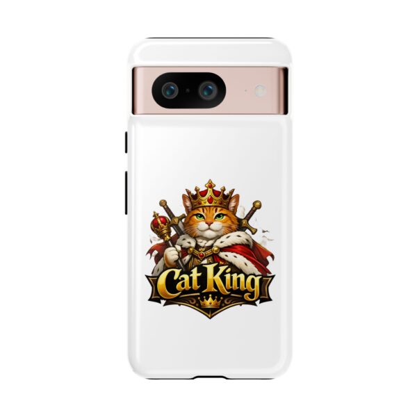 7388979807312779743_2048.jpeg Cat King Phone Case — Regal Cat Protective Cover ("Cat King" Design)