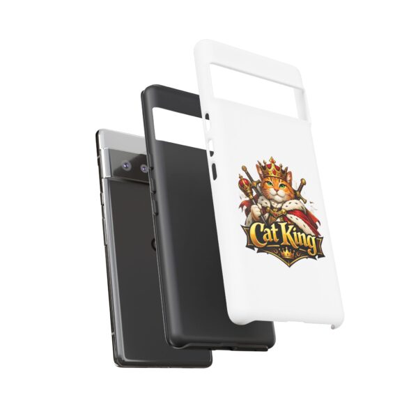 7465915342501745499_2048.jpeg Cat King Phone Case — Regal Cat Protective Cover ("Cat King" Design)