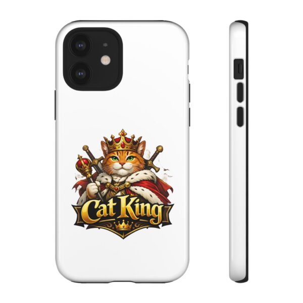 7539626159935005597_2048.jpeg Cat King Phone Case — Regal Cat Protective Cover ("Cat King" Design)