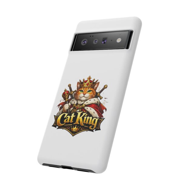 8069214273437053762_2048.jpeg Cat King Phone Case — Regal Cat Protective Cover ("Cat King" Design)