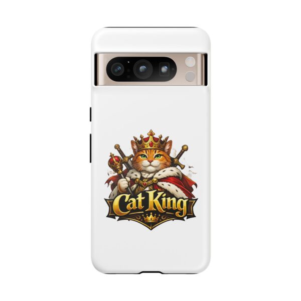 8417774287263261914_2048.jpeg Cat King Phone Case — Regal Cat Protective Cover ("Cat King" Design)