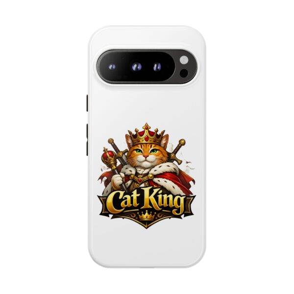 8724602338916920608_2048.jpeg Cat King Phone Case — Regal Cat Protective Cover ("Cat King" Design)
