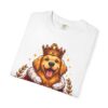 8781638881066762668_2048.jpeg Dog King T‑Shirt — Golden Retriever Crowned Graphic Tee