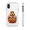Dog King Phone Case – Cute Golden Retriever Crowned Design