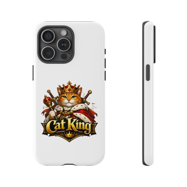 8870627426059180219_2048.jpeg Cat King Phone Case — Regal Cat Protective Cover ("Cat King" Design)