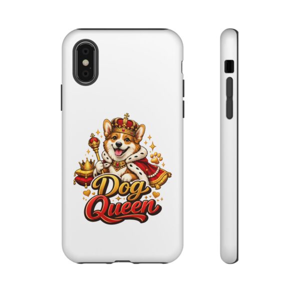 8898790695805813839_2048.jpeg Phone Case — "Dog Queen" Corgi Crown Protective Tough Case