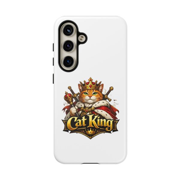 921884311251172064_2048.jpeg Cat King Phone Case — Regal Cat Protective Cover ("Cat King" Design)