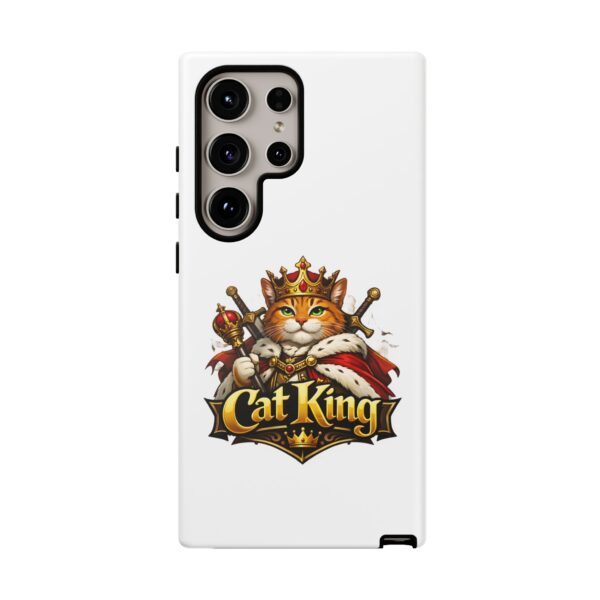 9763897750116550596_2048.jpeg Cat King Phone Case — Regal Cat Protective Cover ("Cat King" Design)