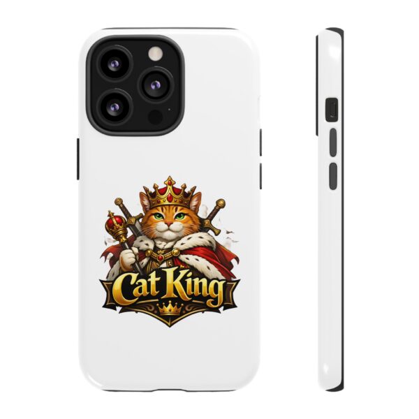 998654244829529520_2048.jpeg Cat King Phone Case — Regal Cat Protective Cover ("Cat King" Design)