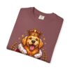 9997160847216003970_2048.jpeg Dog King T‑Shirt — Golden Retriever Crowned Graphic Tee